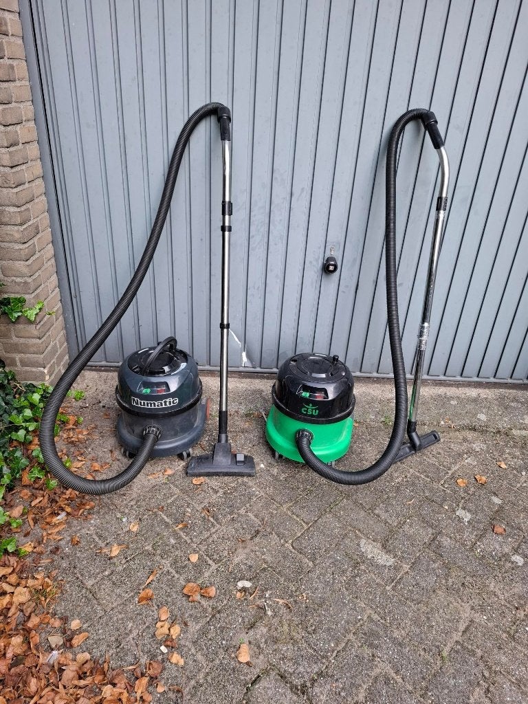 diverse stofzuigers werkwagens schoonmaak, Ophalen, Gebruikt