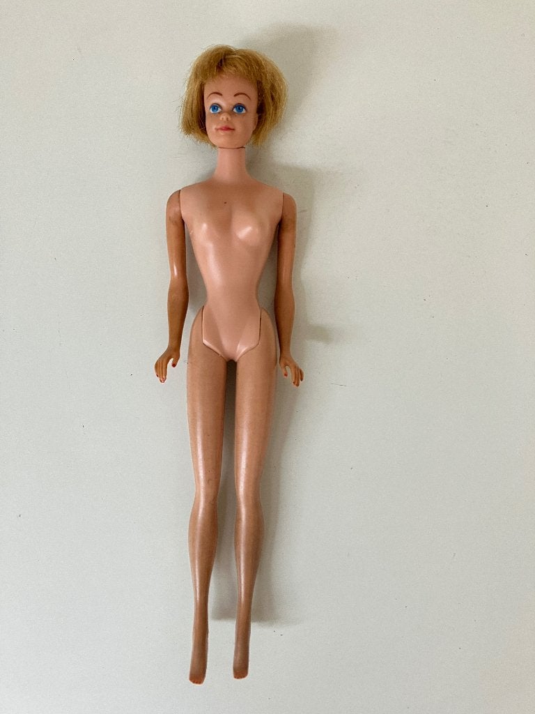 Vintage BARBIE pop Doll Midge 1968 Mattel INC, Verzamelen, Ophalen of Verzenden, Gebruikt, Pop