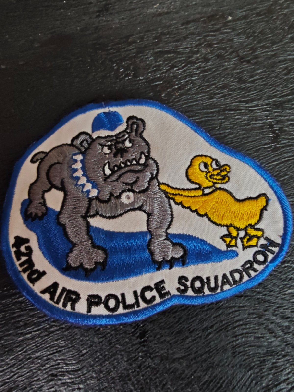 Patch 42nd Air Police Squadron, Verzamelen, Ophalen of Verzenden, Luchtmacht, Amerika, Embleem of Badge