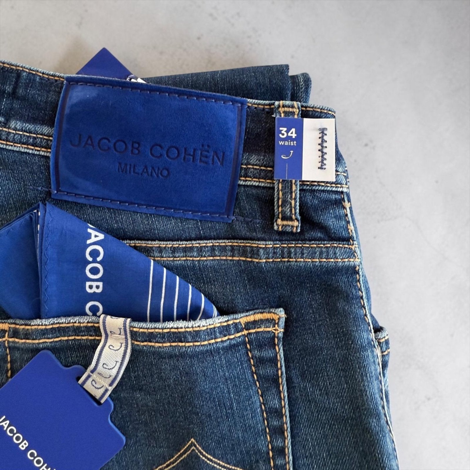 Jacob Cohen jeans, Verzenden, Nieuw, Blauw, W33 - W34 (confectie 48/50)