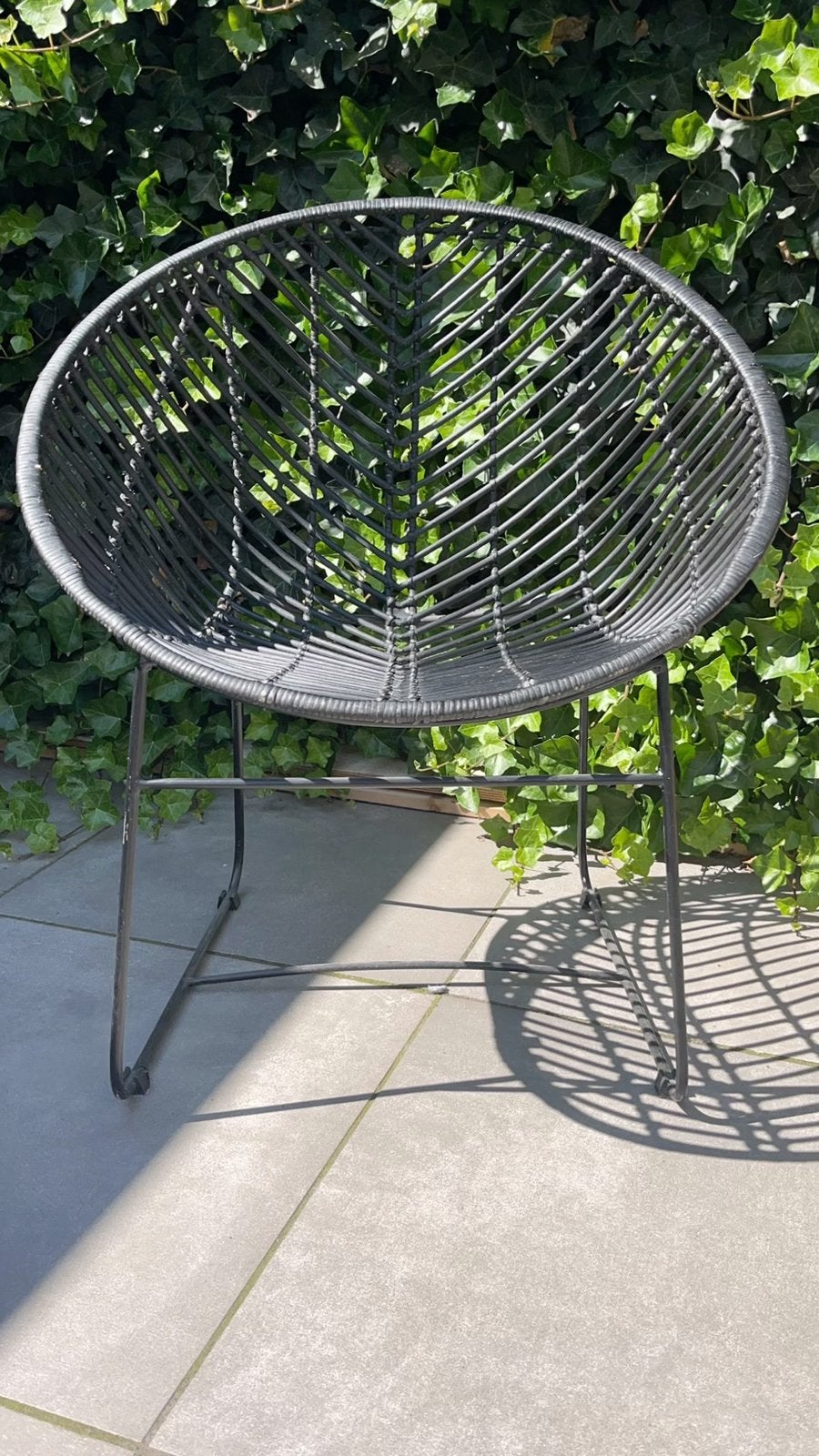 Rieten stoeltje, Ophalen, Zo goed als nieuw, Rotan