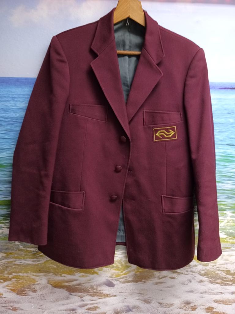 NS Machinist Uniform Jas - Origineel Kattenburg Maat 50, Ophalen of Verzenden, Gebruikt, Jas, Kattenburg