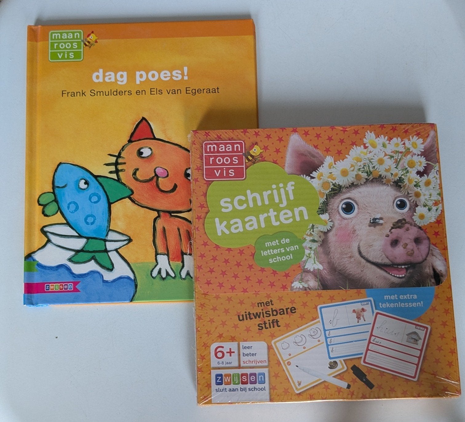Frank Smulders - Dag poes! en Schrijfkaarten Maan Roos Vis, Boeken, Fictie algemeen, Frank Smulders, Ophalen of Verzenden, Zo goed als nieuw