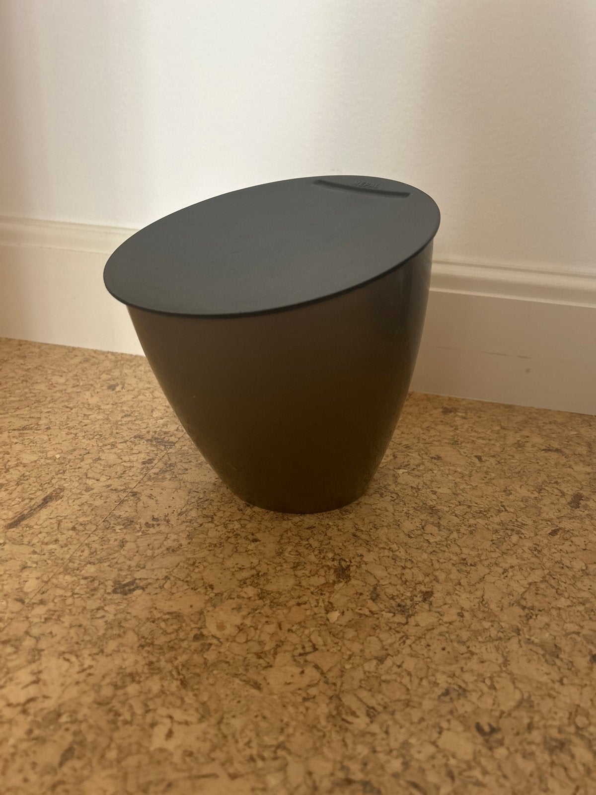 Mepal Calypso afvalbakje, Huis en Inrichting, Woonaccessoires | Prullenbakken, Ophalen, Kunststof, Gebruikt, Minder dan 10 liter