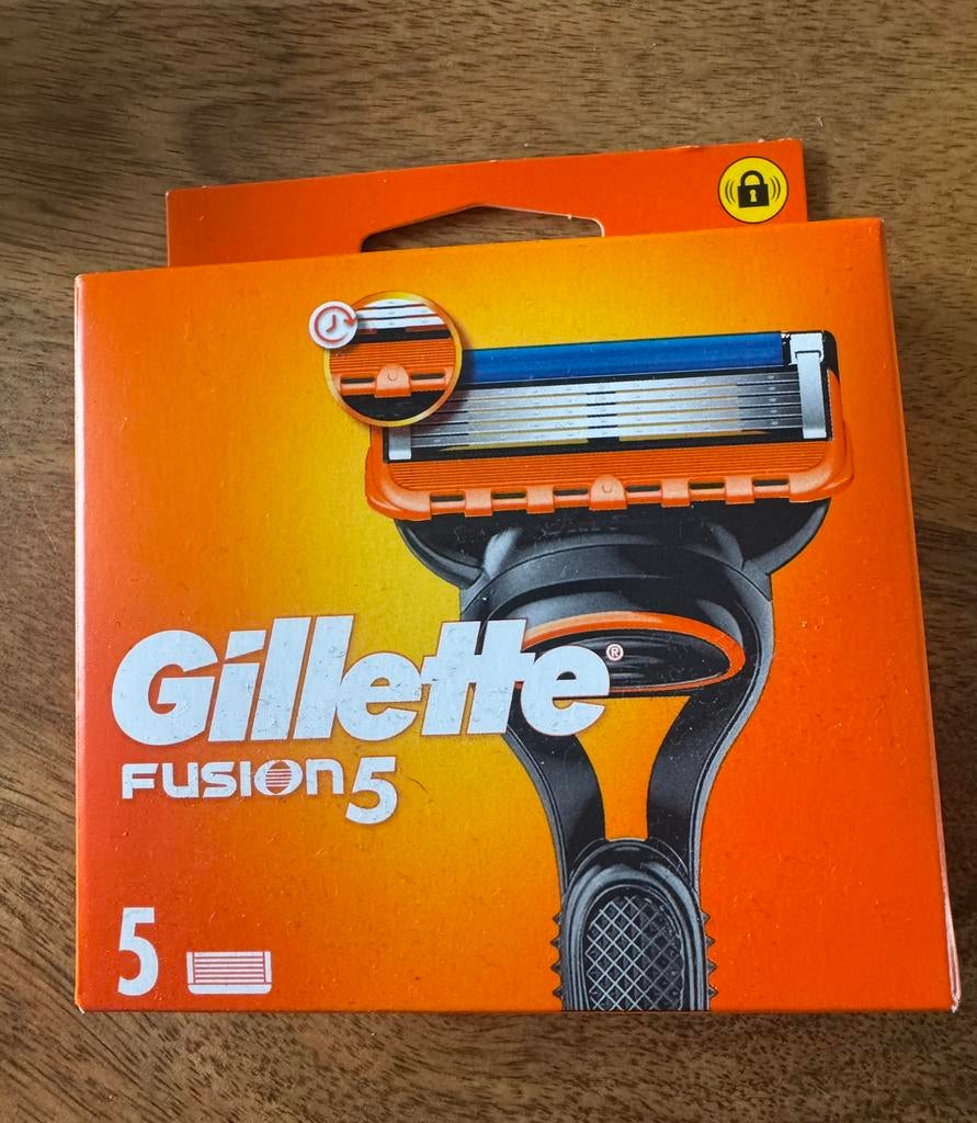 Gilette Fusion scheermesjes NIEUW, Ophalen of Verzenden, Zo goed als nieuw, Gehele gezicht