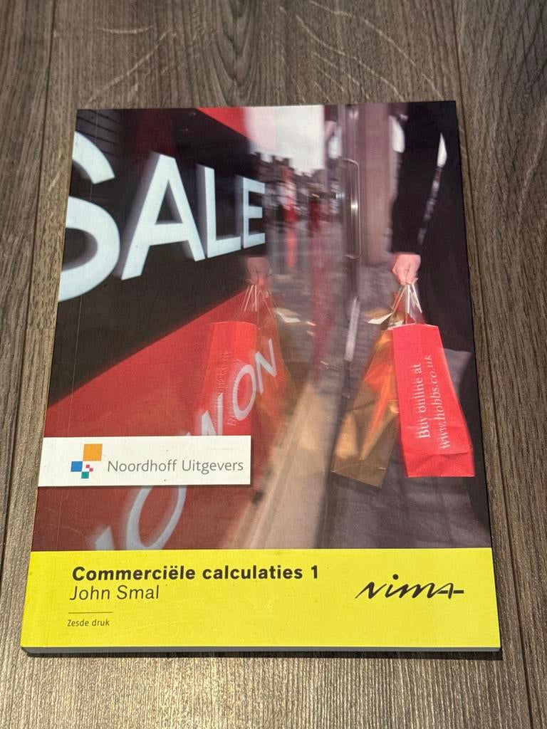 Commerciële calculaties 1 - 9789001818678, Ophalen of Verzenden, Zo goed als nieuw, HBO