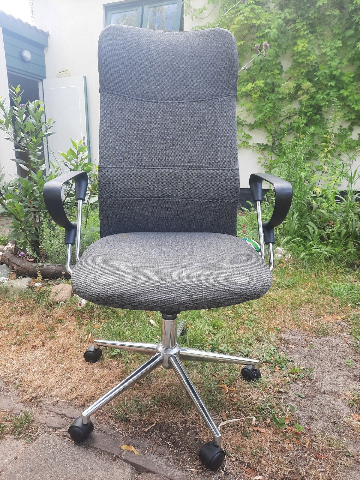 Bureau stoel, Ophalen, Gebruikt, Zwart