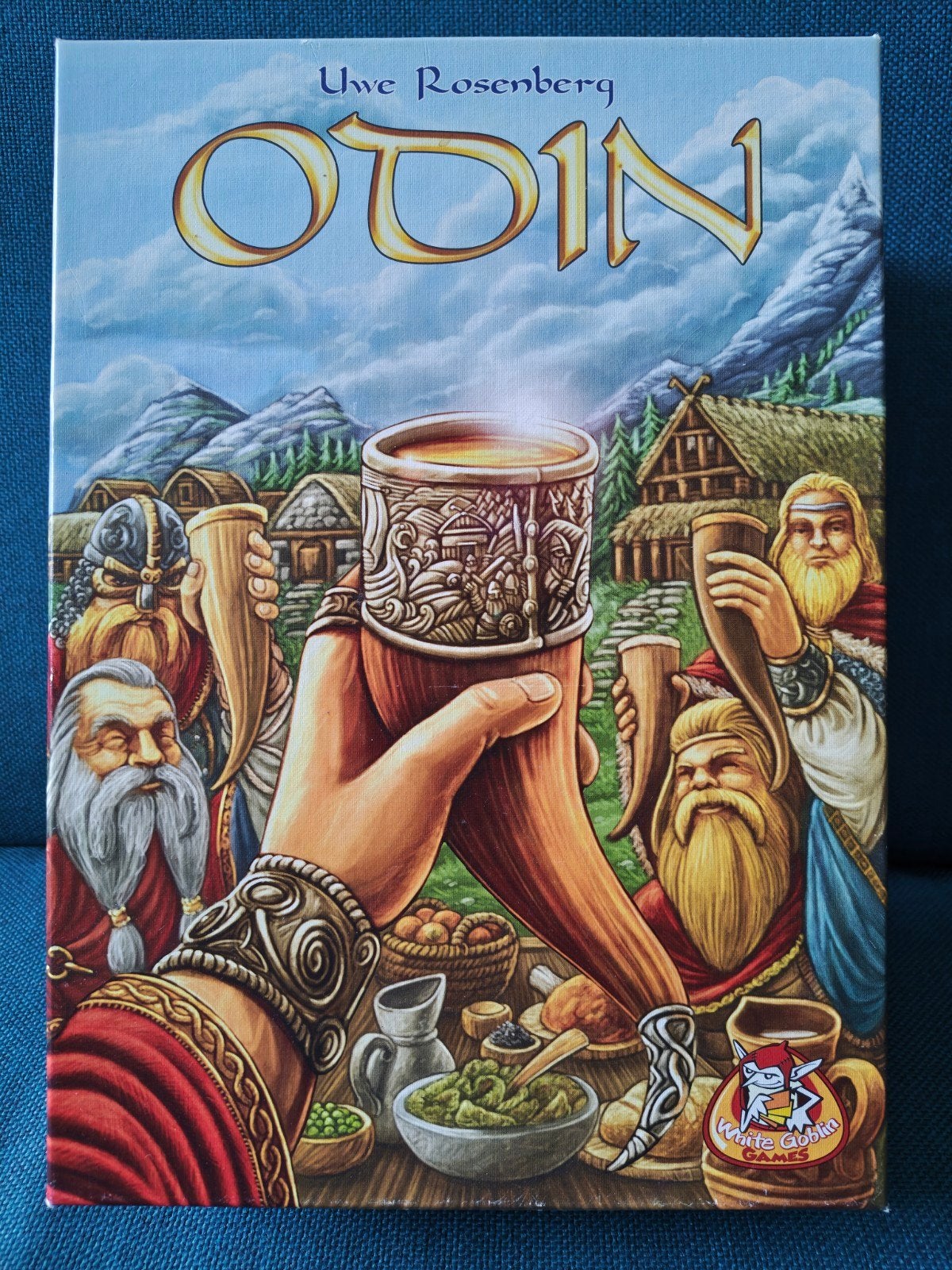 Odin / A feast for Odin. Uwe Rosenberg. Met extras., Een of twee spelers, Ophalen of Verzenden, Zo goed als nieuw, White Goblin Games