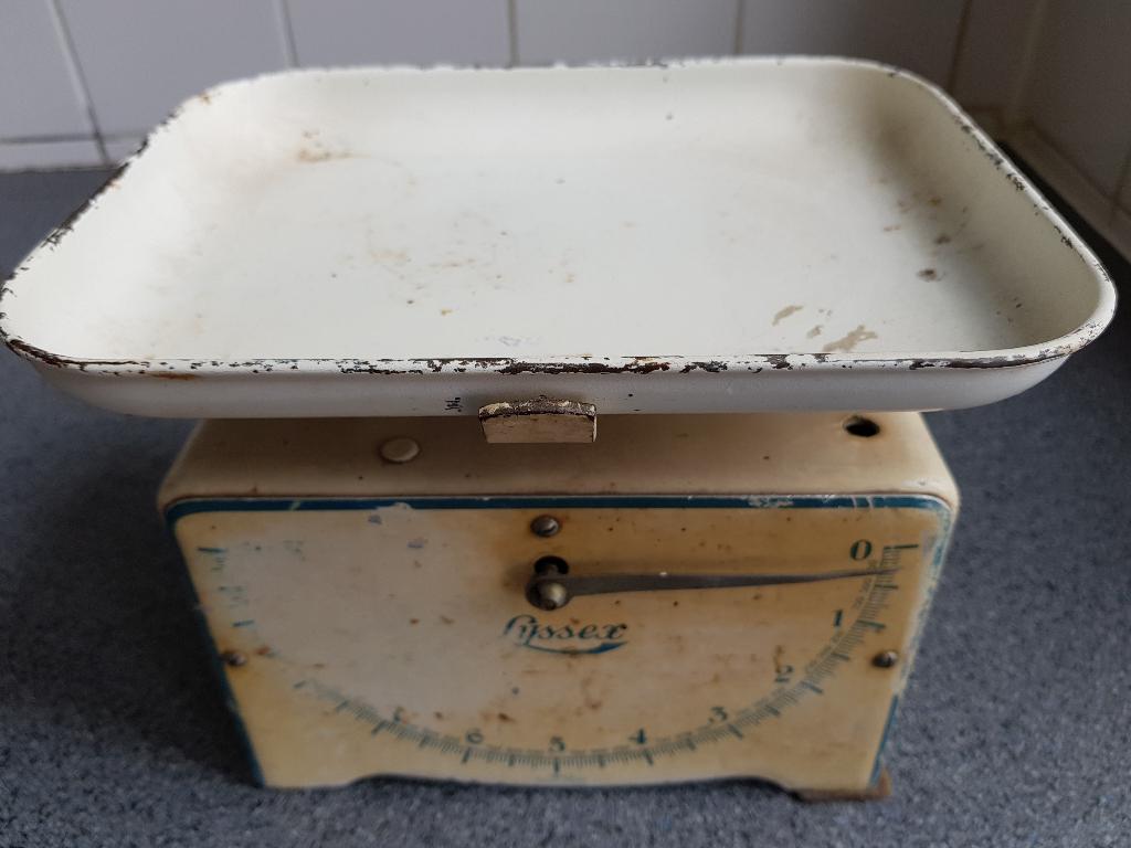 Oude keukenweegschaal., Ophalen of Verzenden