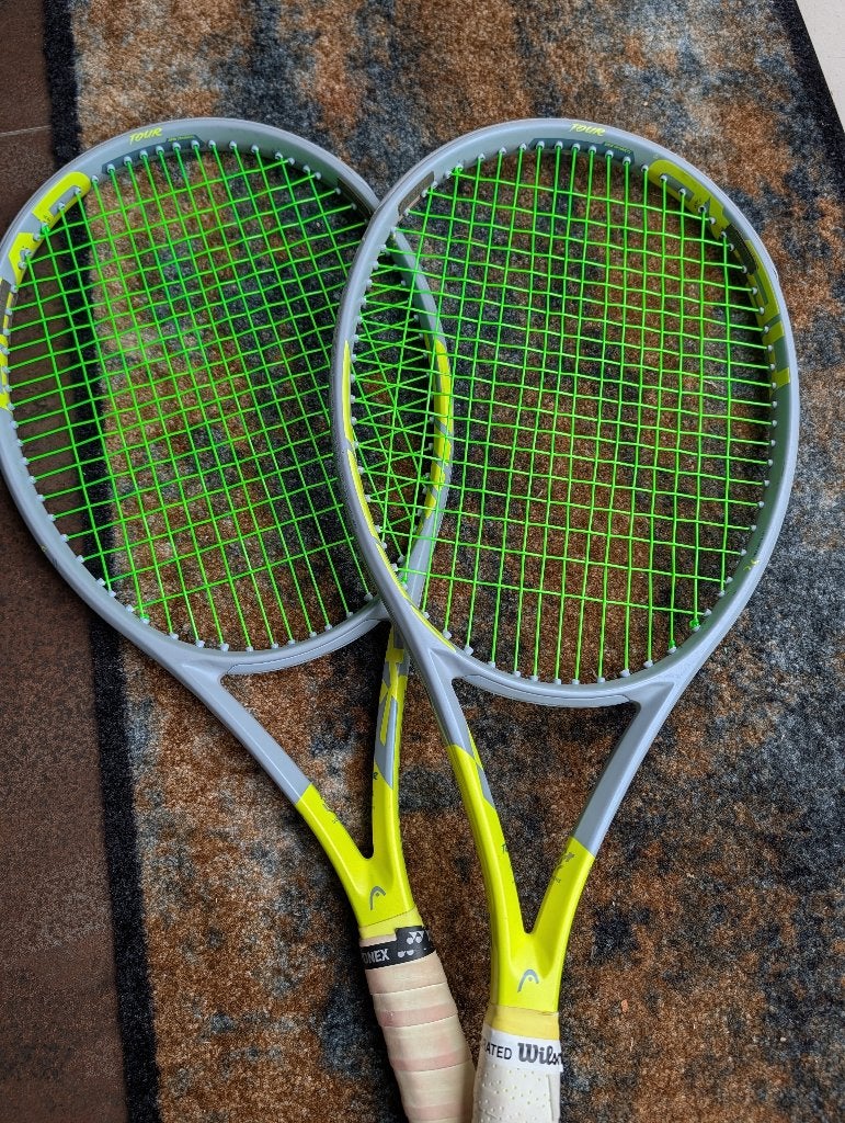 2x HEAD Graphene 360+ Extreme Tour, Sport en Fitness, Gebruikt, Head, Racket, Ophalen
