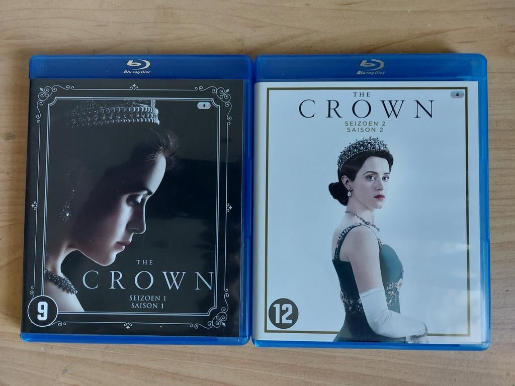 The Crown - Seizoen 1 en 2 op Blu-ray, Cd's en Dvd's, Blu-ray, Crown, Zo goed als nieuw, Info@justfilmdistribution.nl, Tv en Series