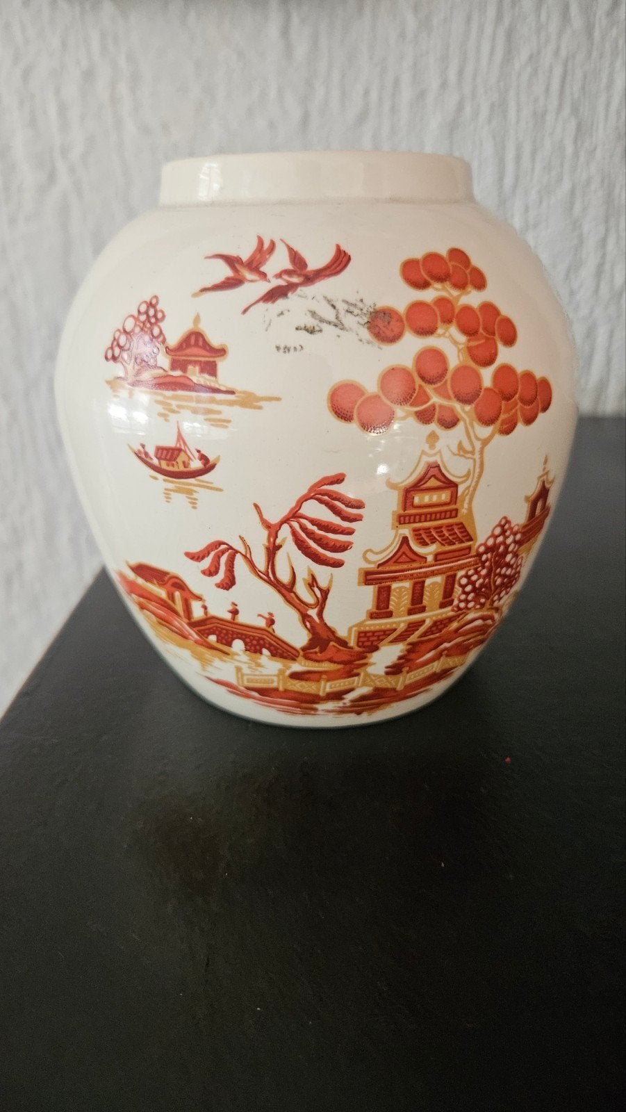 Zeldzame Vintage Bristol Pottery gemberpot (zonder deksel), Antiek en Kunst, Ophalen of Verzenden