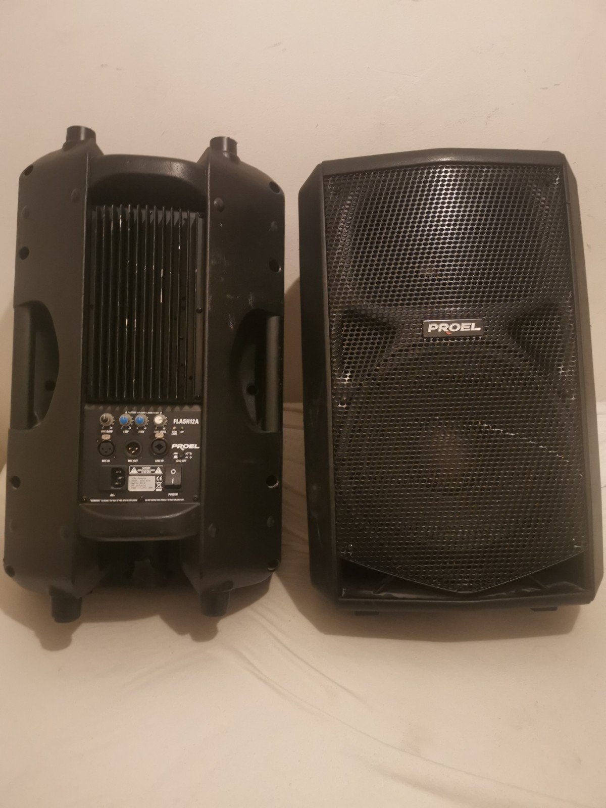 Proel geluidsset: Boxen FLASH 12SA en Mengpaneel M822USB, Muziek en Instrumenten, Mengpanelen, Ophalen of Verzenden
