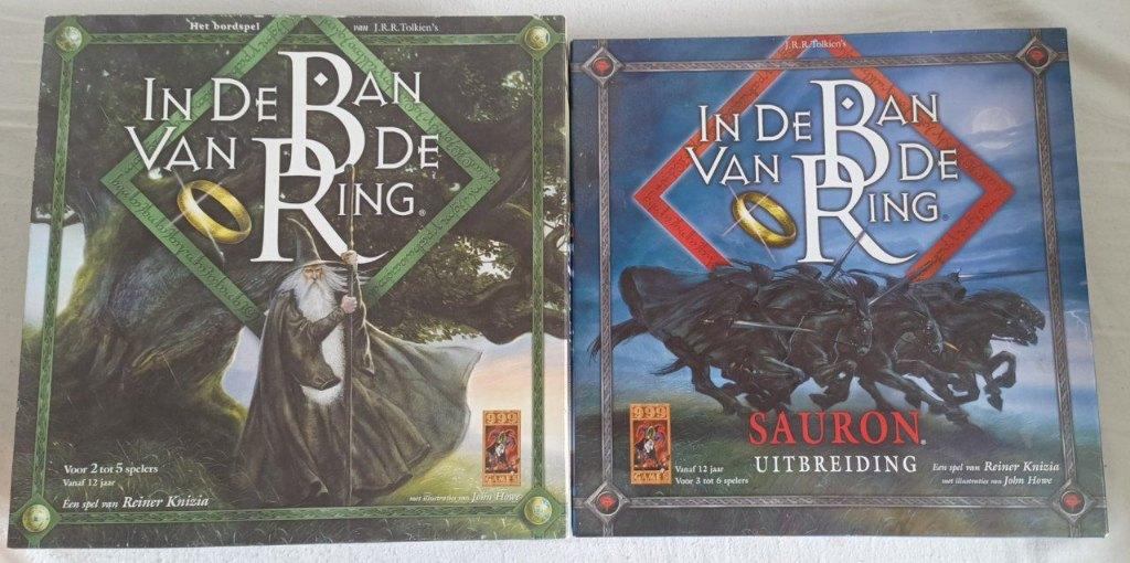 In de Ban van de Ring - Basis spel met Sauron uitbreiding, Vijf spelers of meer, Ophalen, Zo goed als nieuw, 999 games.