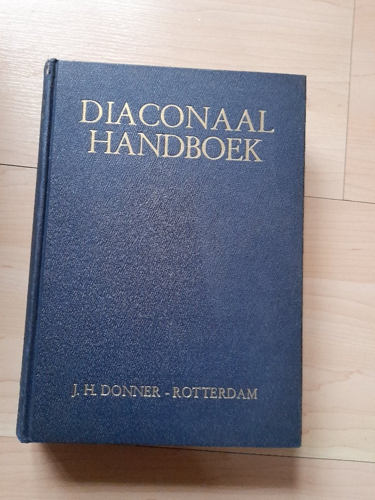 DIACONAAL HANDBOEK TEN DIENSTE DER GEREFORMEERDE DIACONIEN, Ophalen of Verzenden, Gelezen