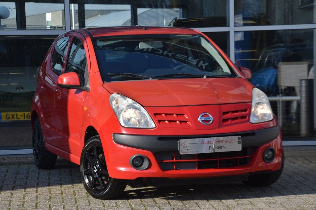 Nissan Pixo 1.0 Visia Airco 5-Deurs Elek Ramen APK 1e Eigena, Auto's, Nissan, Bedrijf, Te koop, Pixo, ABS, Airbags, Airconditioning