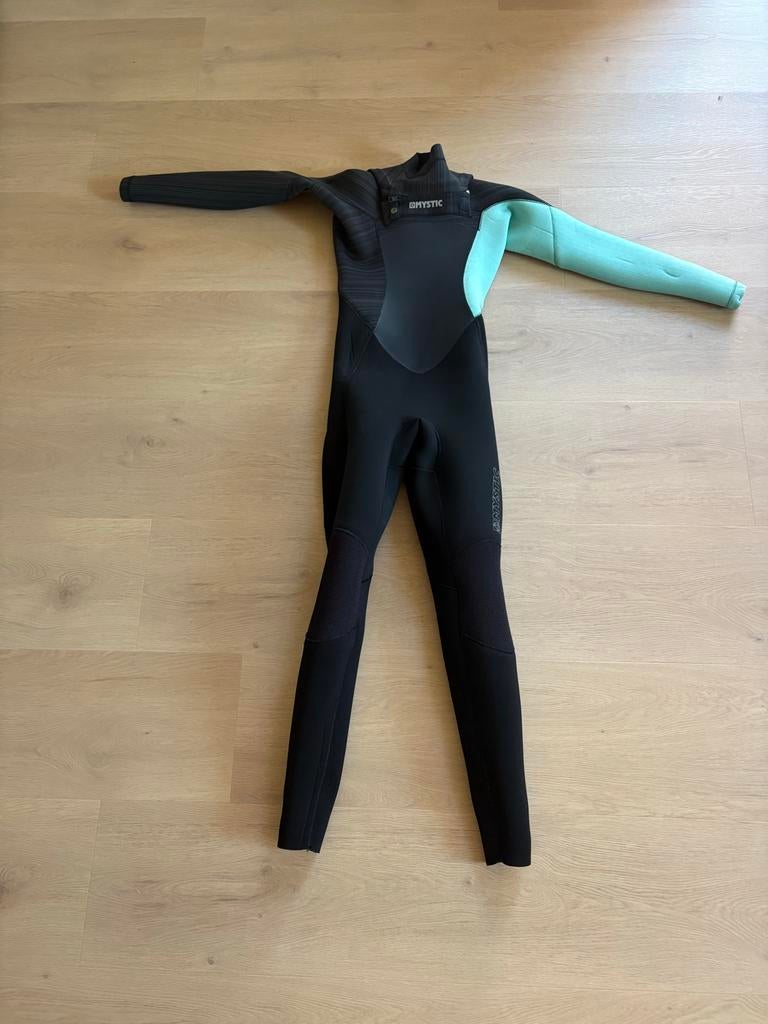 Mystic Diva Wetsuit maat 8 5/3mm Dames - Zwart/Mint, Watersport en Boten, Watersportkleding, Ophalen of Verzenden, Zo goed als nieuw