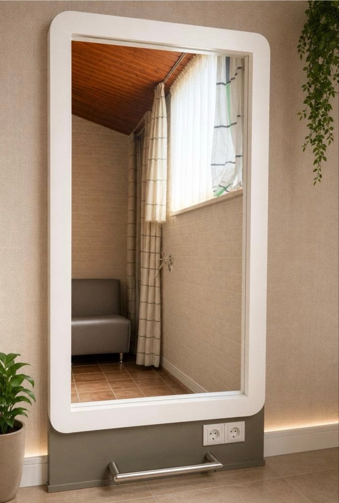 Complete Inboedel Kapsalon - Modern en Stijlvol, Huis en Inrichting, Woonaccessoires | Spiegels, Ophalen, 200 cm of meer, Zo goed als nieuw