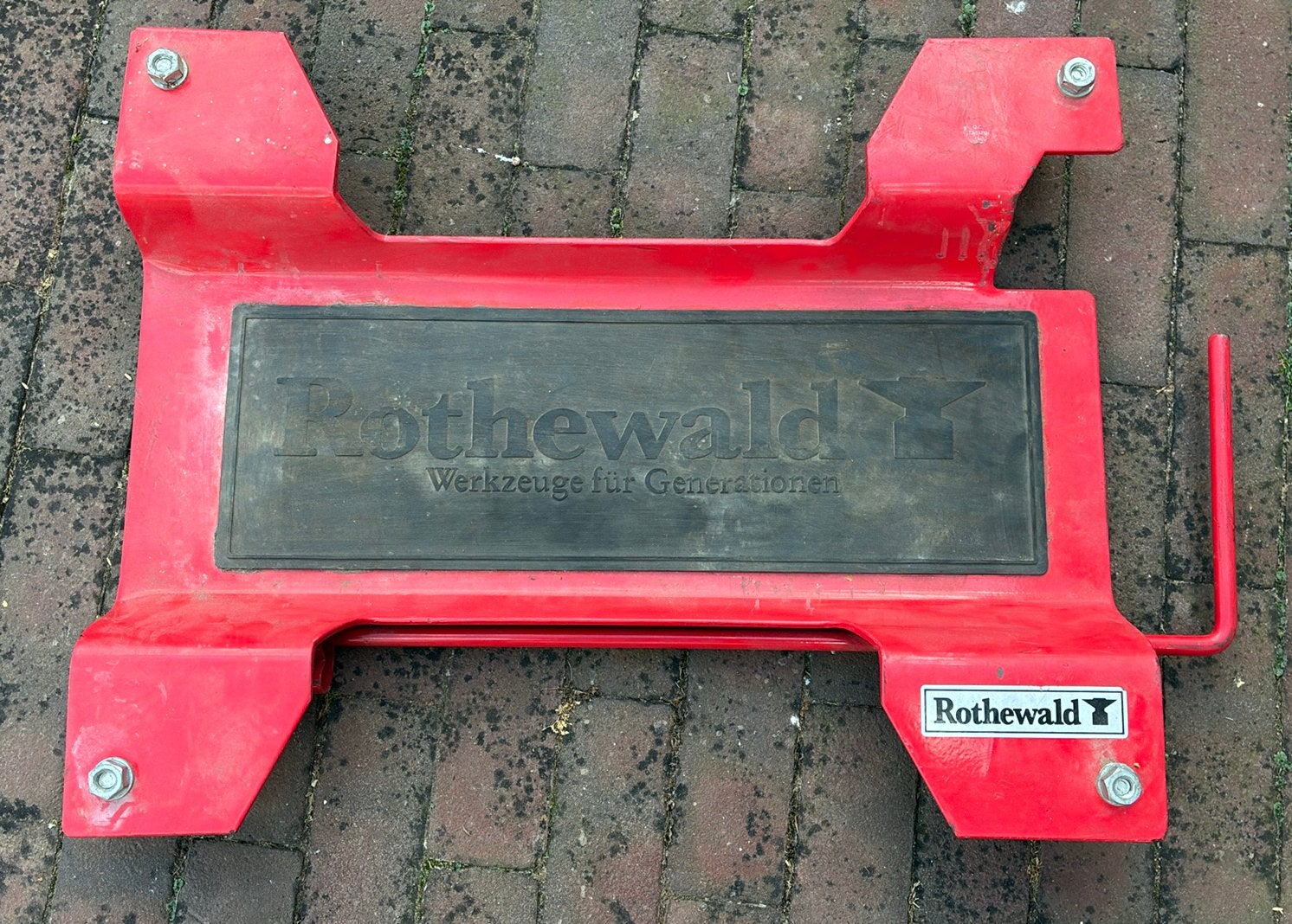 Rothewald  motormover, Ophalen, Gebruikt