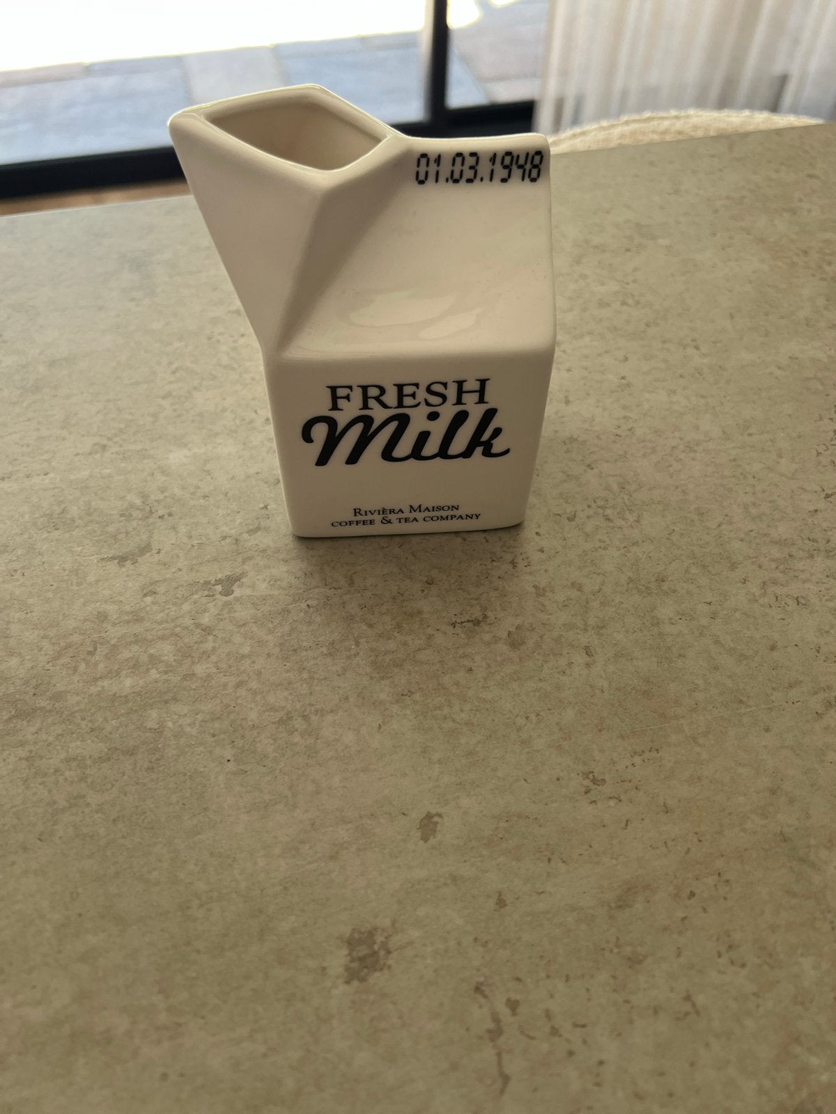 Rivièra Maison Melkkannetje/Melkpotje - Nieuw, Kan, Overige merken, Keramiek, Nieuw