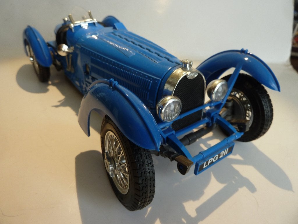 BUGATTI  TYPE ''59''   in SUPER MOOIE CONDITIE, Ophalen of Verzenden, Zo goed als nieuw, Auto, Bburago