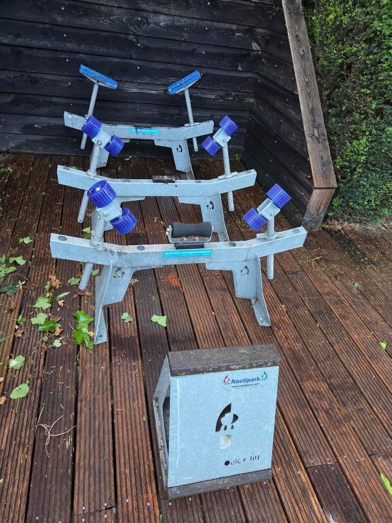 Bootbokken, bootopslag, boothelling, Ophalen of Verzenden, Zo goed als nieuw, Motor en Techniek, Zeilboot of Motorboot