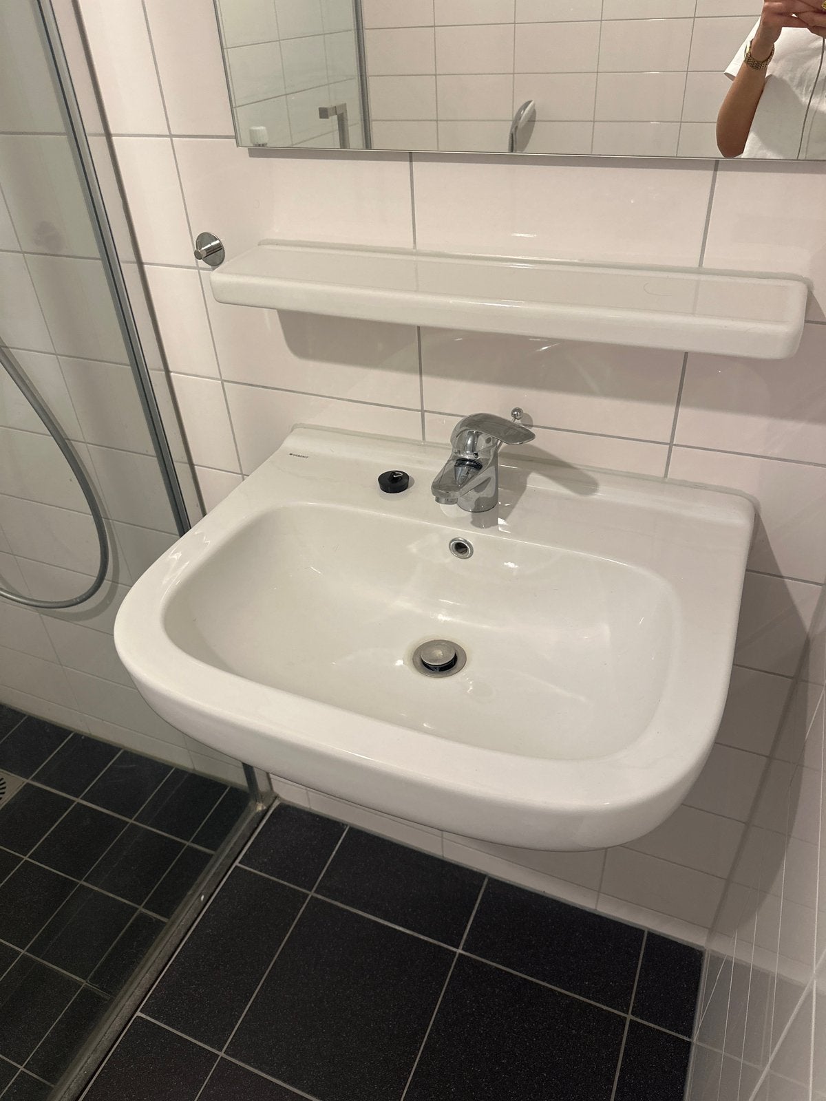 Geberit wasbak met Grohe kraan, Ophalen, Zo goed als nieuw