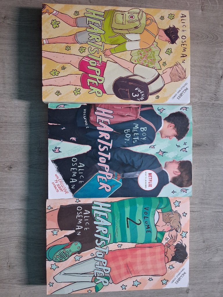 Heartstopper 1, 2, 3 Alice Oseman, Ophalen of Verzenden, Zo goed als nieuw