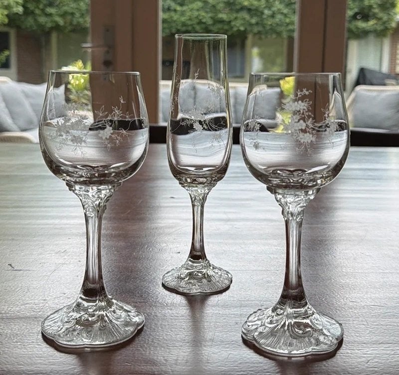 3 Rosenthal Catherine Monbijou glazen, Ophalen of Verzenden, Zo goed als nieuw, Overige typen