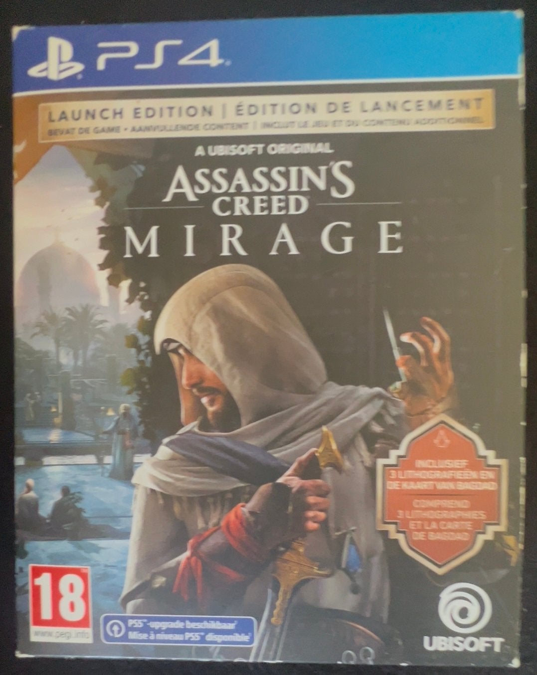 Assassinsgreed mirage, 1 speler, Ophalen, Zo goed als nieuw, Vanaf 3 jaar
