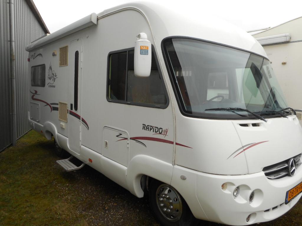 Rapido Le Randoneur automaat, Caravans en Kamperen, Chemisch toilet, Ringverwarming, Diesel, 6 tot 7 meter