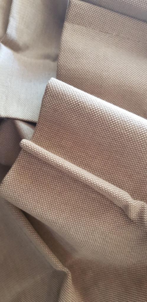 gordijnen Chivasso warm beige verduisterend 180 182, Verzenden, Beige, 150 tot 200 cm, Zo goed als nieuw