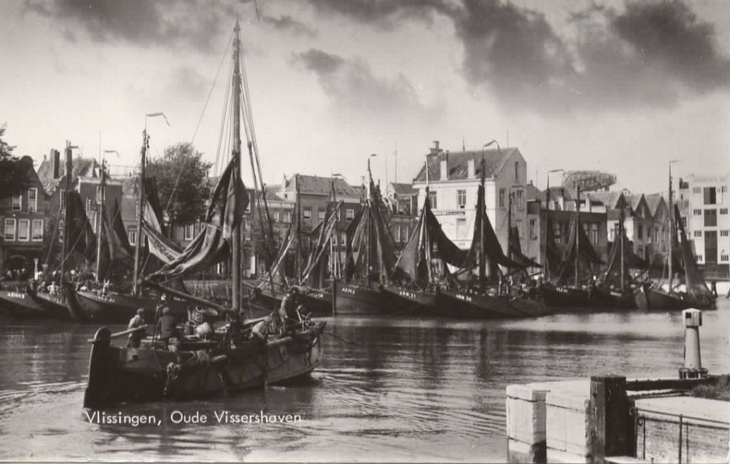 Vlissingen Oude Vissershaven, Verzenden, 1960 tot 1980, Ongelopen, Zeeland