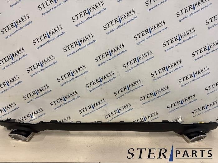 Diffuser achterbumper van een Mercedes C-Klasse, Gebruikt, -, Ophalen of Verzenden, -