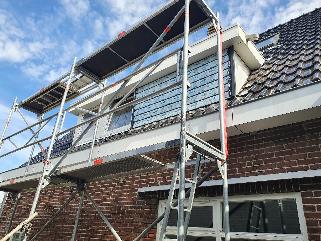 MJ Uni-Connect 70DUO Trapsteiger/Daktoetreding/gevelsteiger, Ophalen, Zo goed als nieuw, Overige typen, 5 meter of hoger
