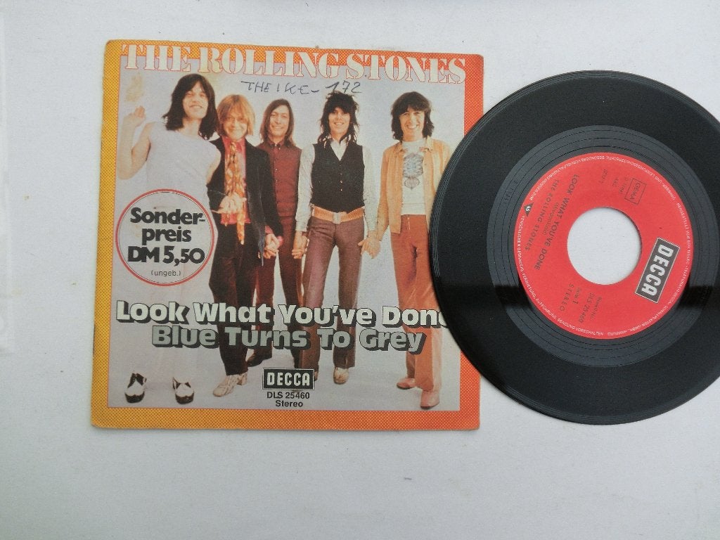 The Rolling Stones look what you've done, Ophalen of Verzenden, Zo goed als nieuw, 7 inch, Pop