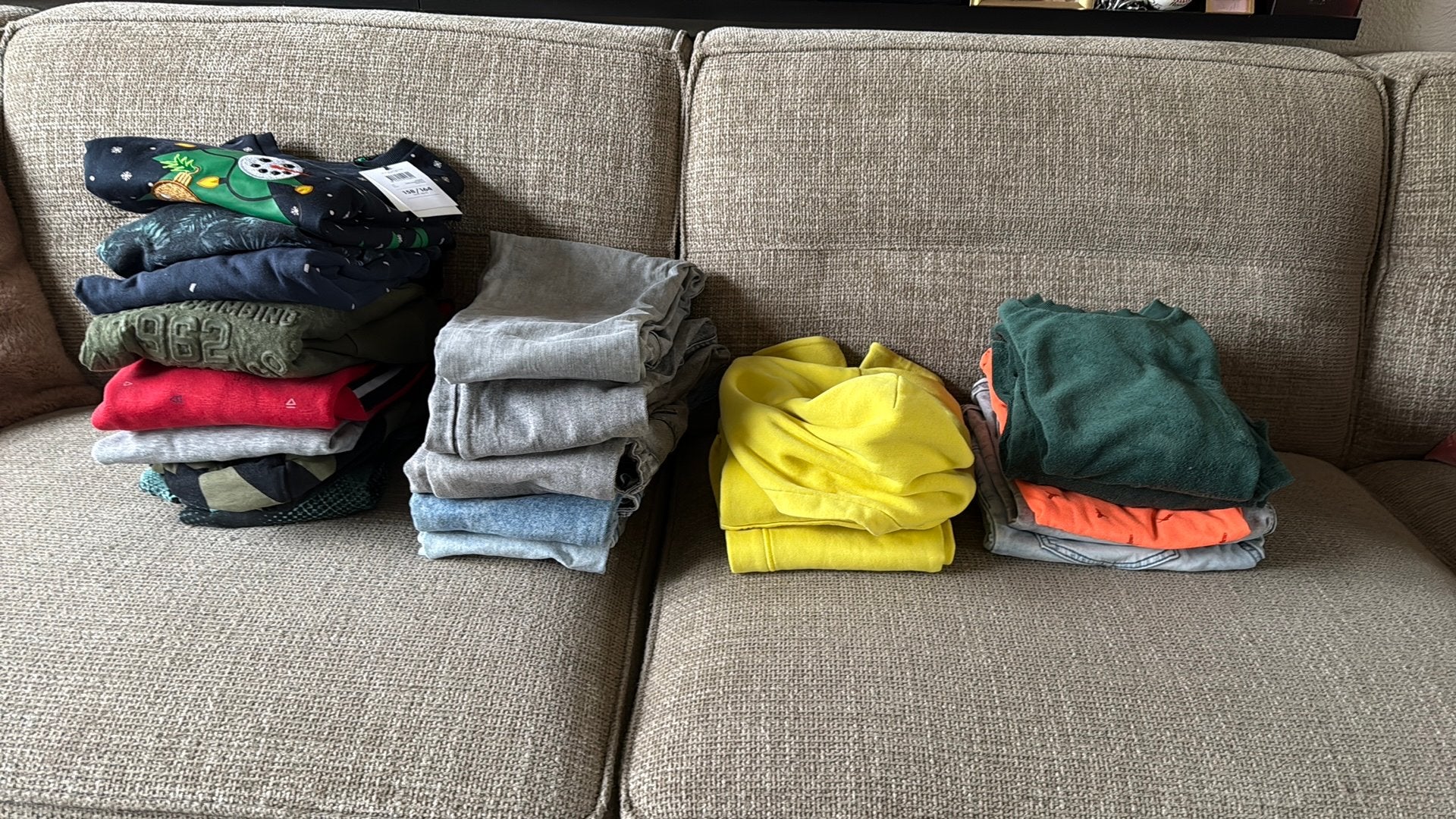 Kledingpakket jongen herfst/winter 158/164, Ophalen, Zo goed als nieuw, Maat 164