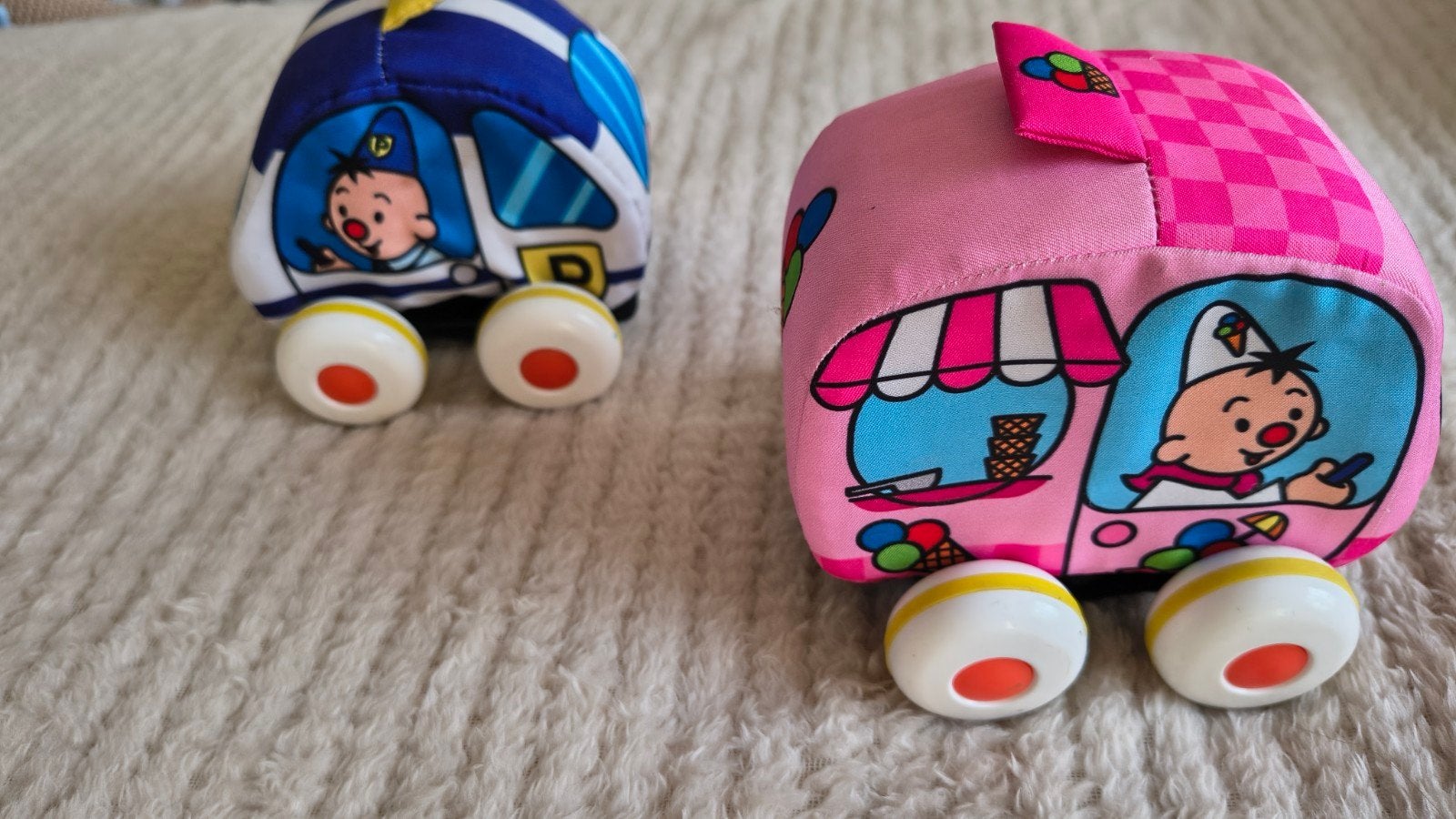 bumba stoffen auto's, Ophalen of Verzenden