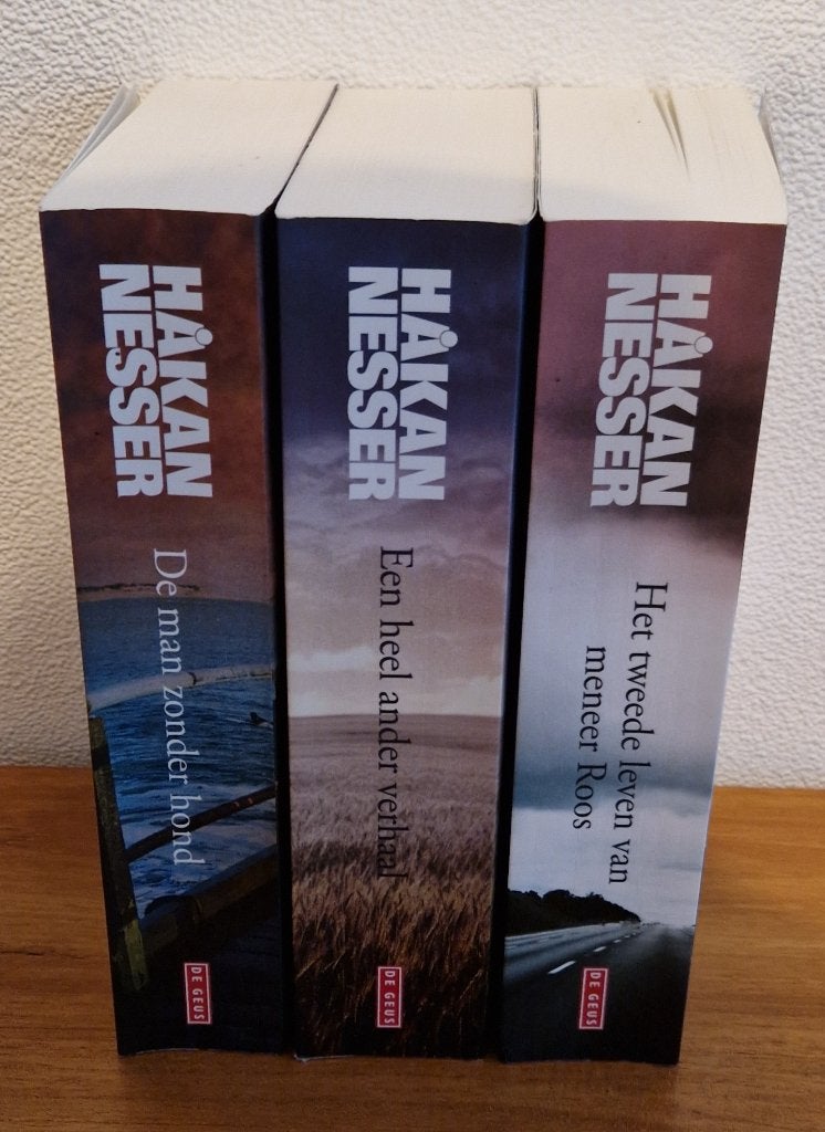 6 Håkan Nesser thrillers (Barbarotti & Van Veeteren), Ophalen of Verzenden, Gelezen, Hakan Nesser, Scandinavië