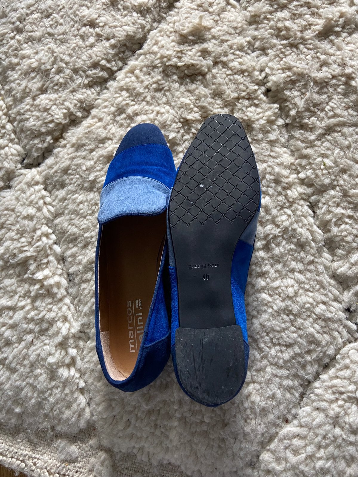 Italiaanse dames schoenen 3kleuren blauw maat 40 (6,5), Kleding | Dames, Schoenen, Ophalen of Verzenden, Zo goed als nieuw, Blauw