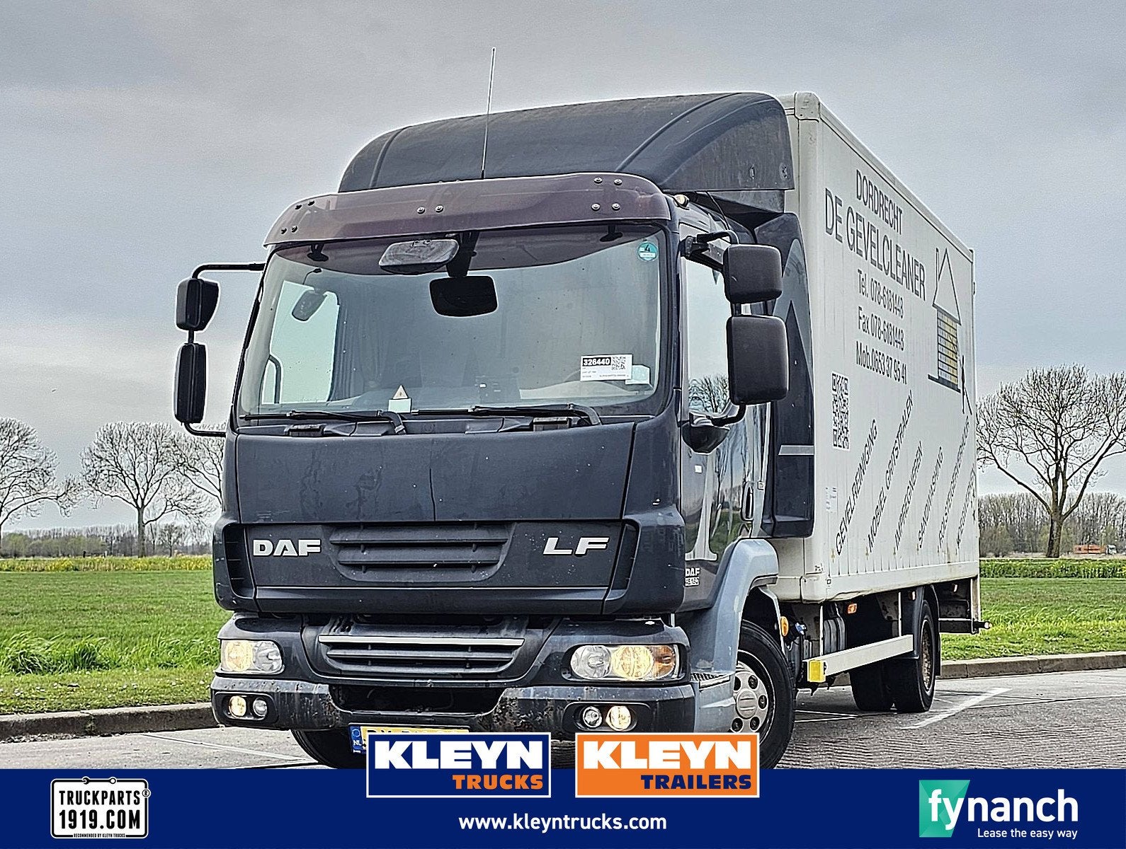 DAF LF 45.180 7.49t airco nl-truck, Automaat, Euro 5, Zwart, Origineel Nederlands