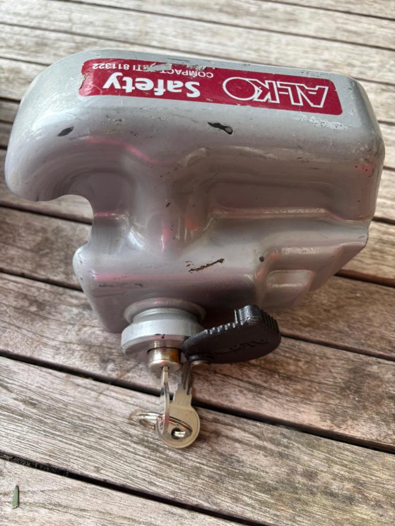 AL-KO Safety Compact caravan en aanhangerslot, Ophalen of Verzenden, Gebruikt
