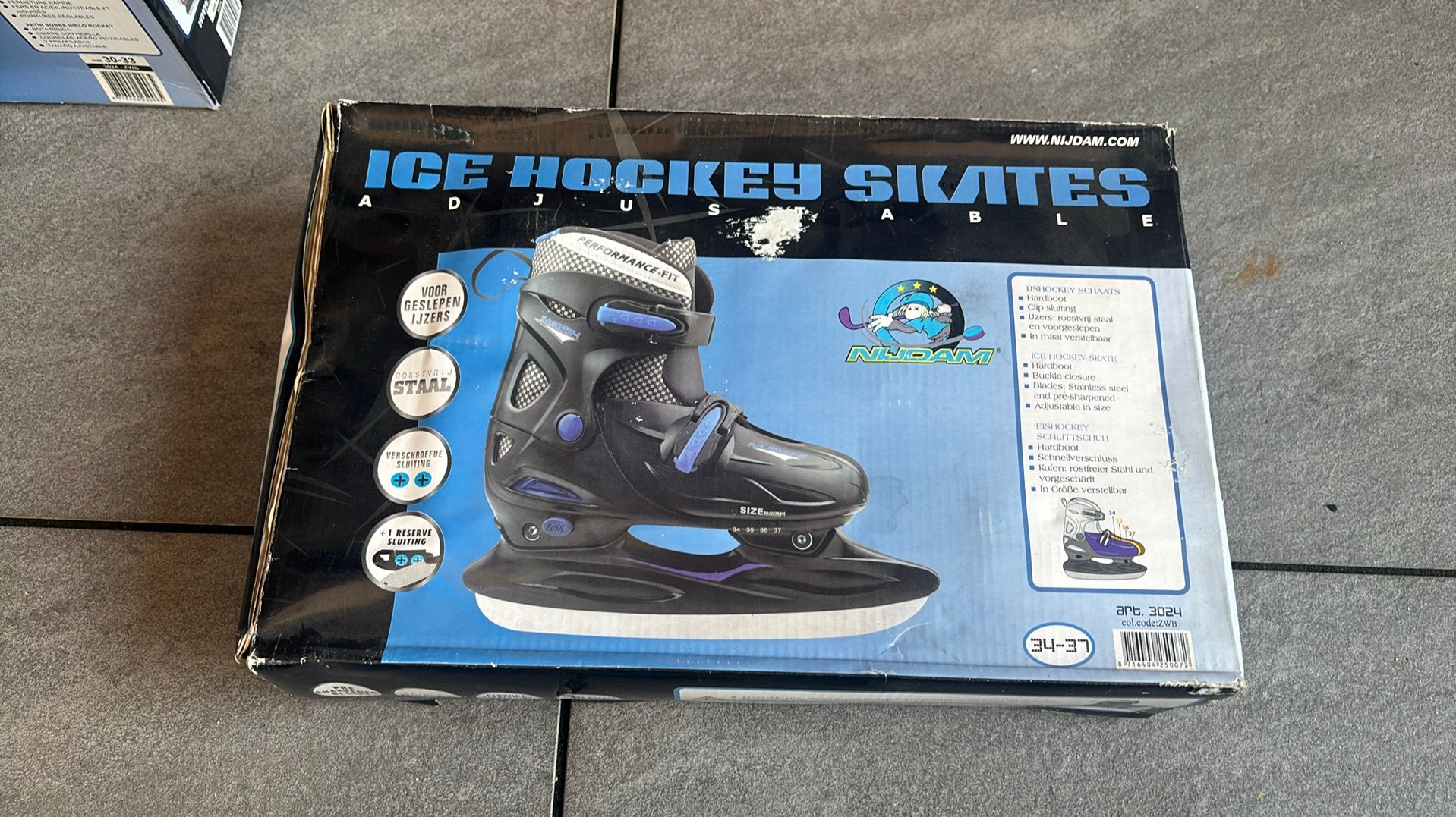 Nijdam schaatsen, Ophalen of Verzenden, Nieuw, IJshockeyschaatsen, Nijdam