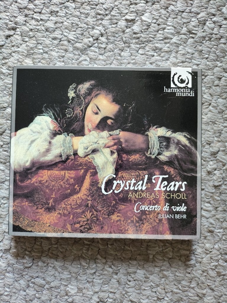 Crystal Tears Andreas Scholl Concerto die Viole, Ophalen of Verzenden, Classicisme, Zo goed als nieuw, Kamermuziek