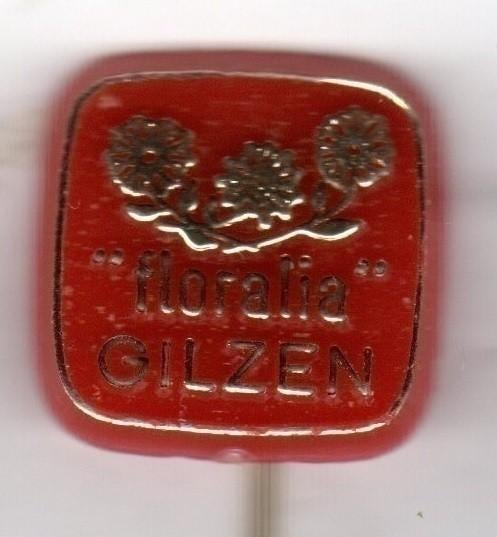 Speldje FLORALIA GILZEN (A5), Ophalen of Verzenden, Gebruikt, Overige onderwerpen