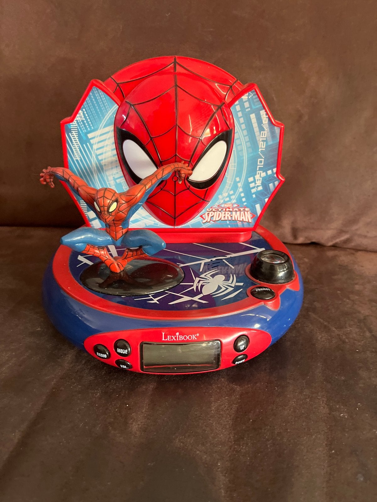 Spiderman Wekker Radio - Lexibook, Ophalen of Verzenden, Gebruikt, Jongen