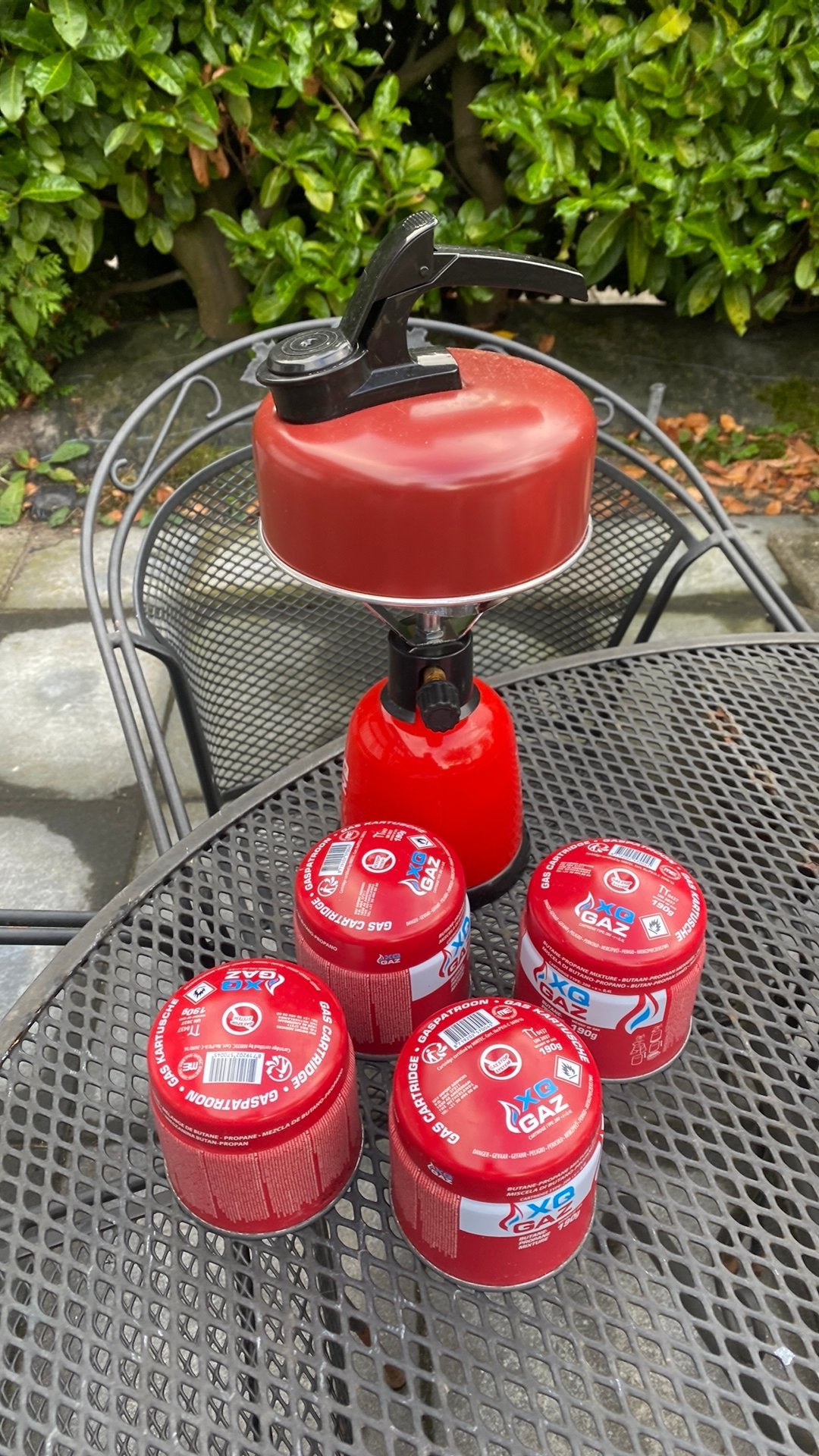 Camping kookstel set gaz busjes, Caravans en Kamperen, Ophalen, Nieuw