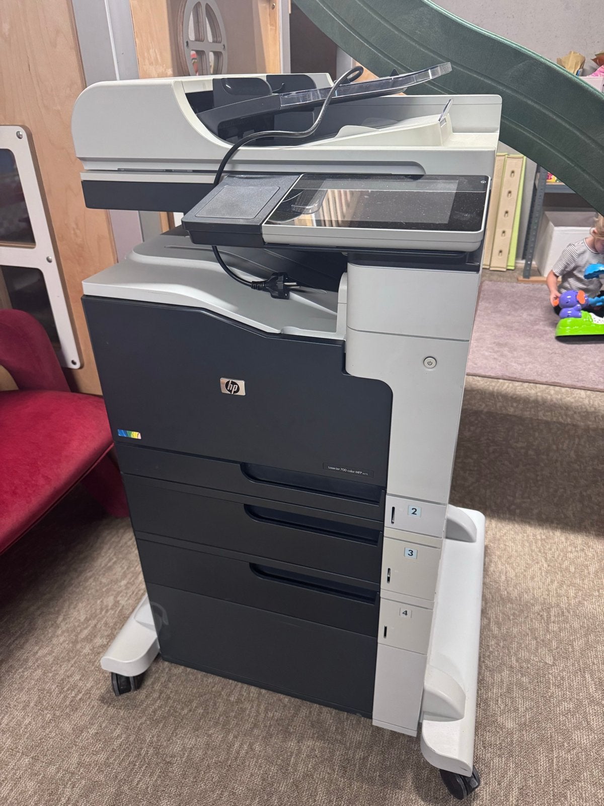 HP Printer/All-in-one met klein papierinvoer defect, Ophalen, Gebruikt, All-in-one, Kleur printen
