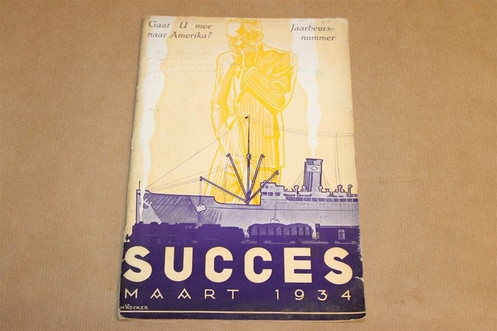 Succes Jaarbeursnummer 1934 !!, Verzamelen, Tijdschriften, Kranten en Knipsels, Ophalen of Verzenden, 1920 tot 1940, Knipsel(s)