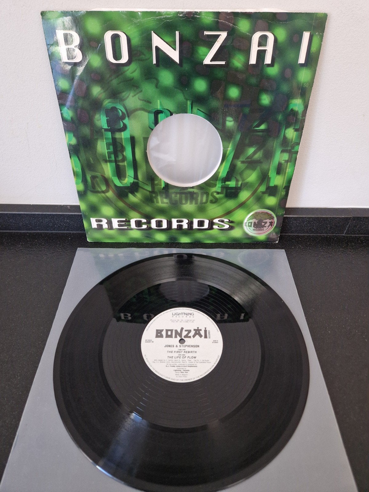 Bonzai hardcore gabber hard trance vinyl. The First Rebirth, Ophalen of Verzenden, Zo goed als nieuw